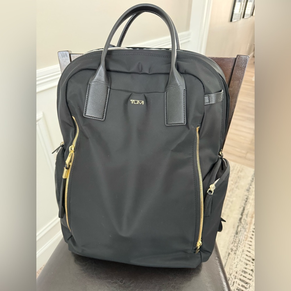 Tumi Black Atlanta Backpack